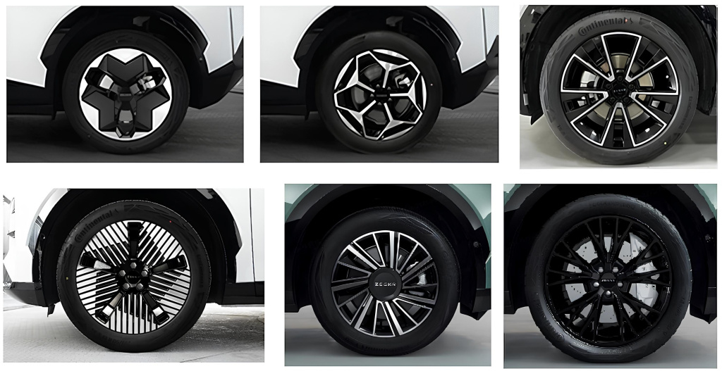 Новые диски на рестайлинговый Zeekr X Диски на Zeekr X 2026