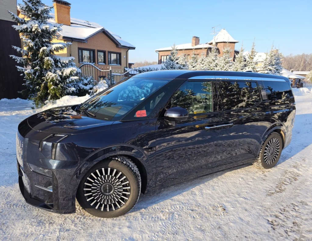 Запас хода Зикр 009 в мороз Zeekr 009 зимой