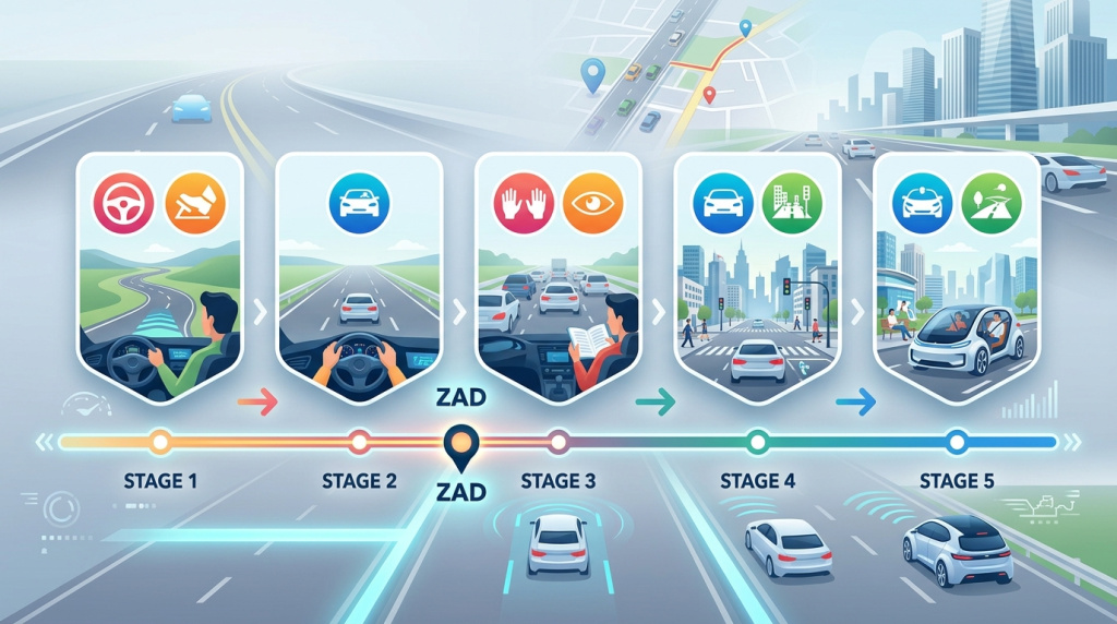 Уровень автономности ZAD zeekr