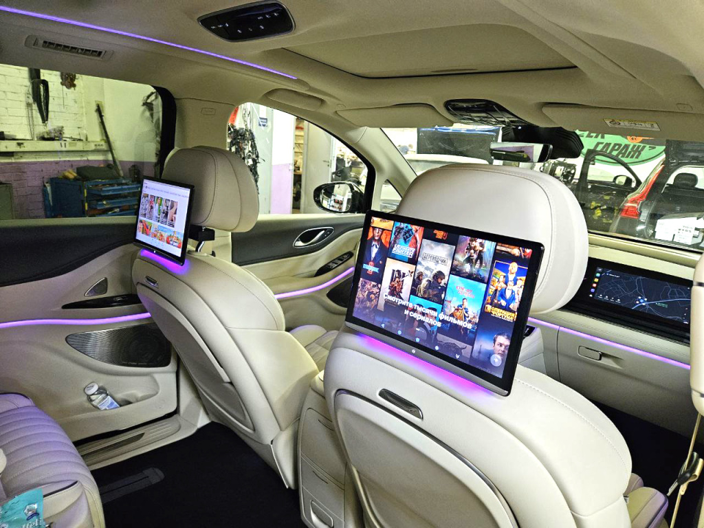 Дополнительные мультимедиа Voyah Dream Мониторы для пассажиров Воя Дрим